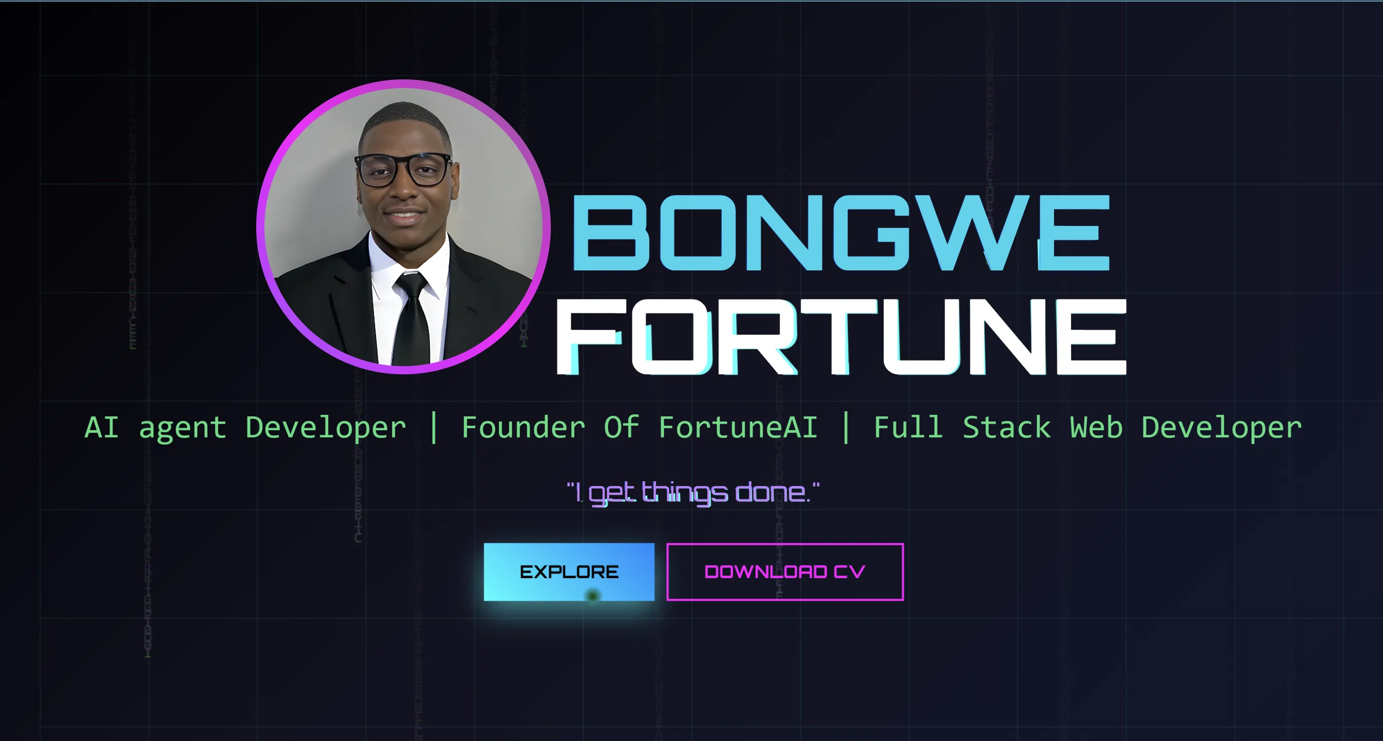 Phathutshedzo Bongwe - Portfolio